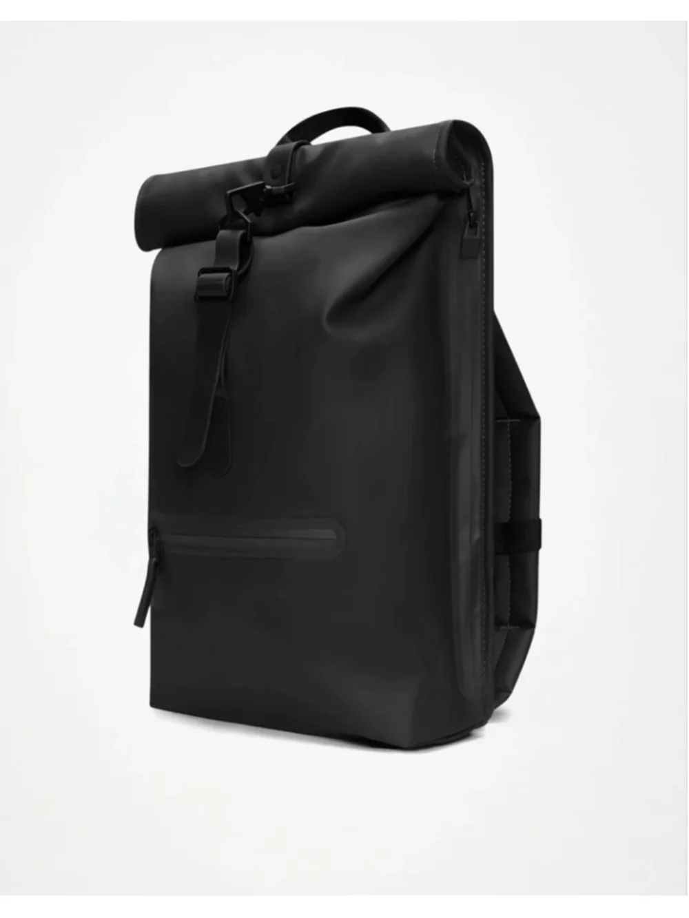 Rains Rolltop Waterproof Rucksack Backpack Black